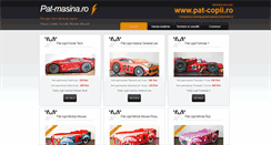 Desktop Screenshot of pat-masina.ro